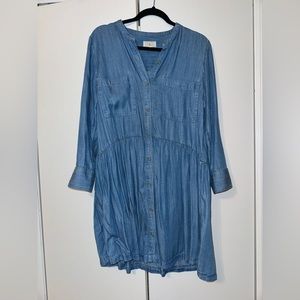 Lou and Grey Chambray Dress